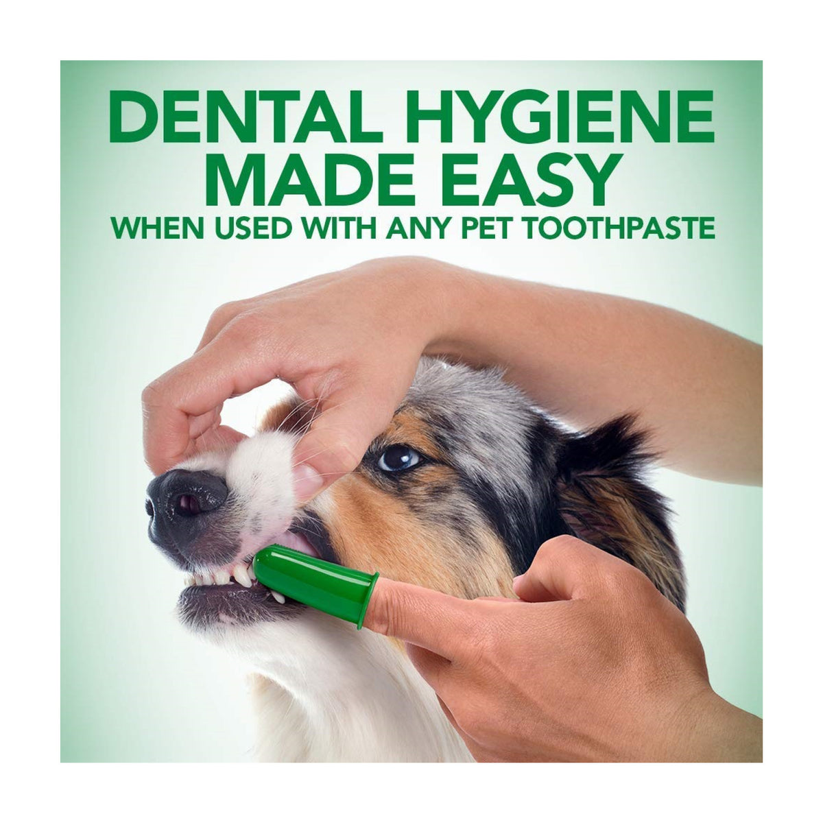 Vets Best Dental Finger Toothbrush - Fingertandbørste - 5 stk
