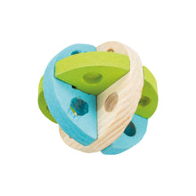 Snackbold / Aktivitetsbold - Træ - 8,5 cm