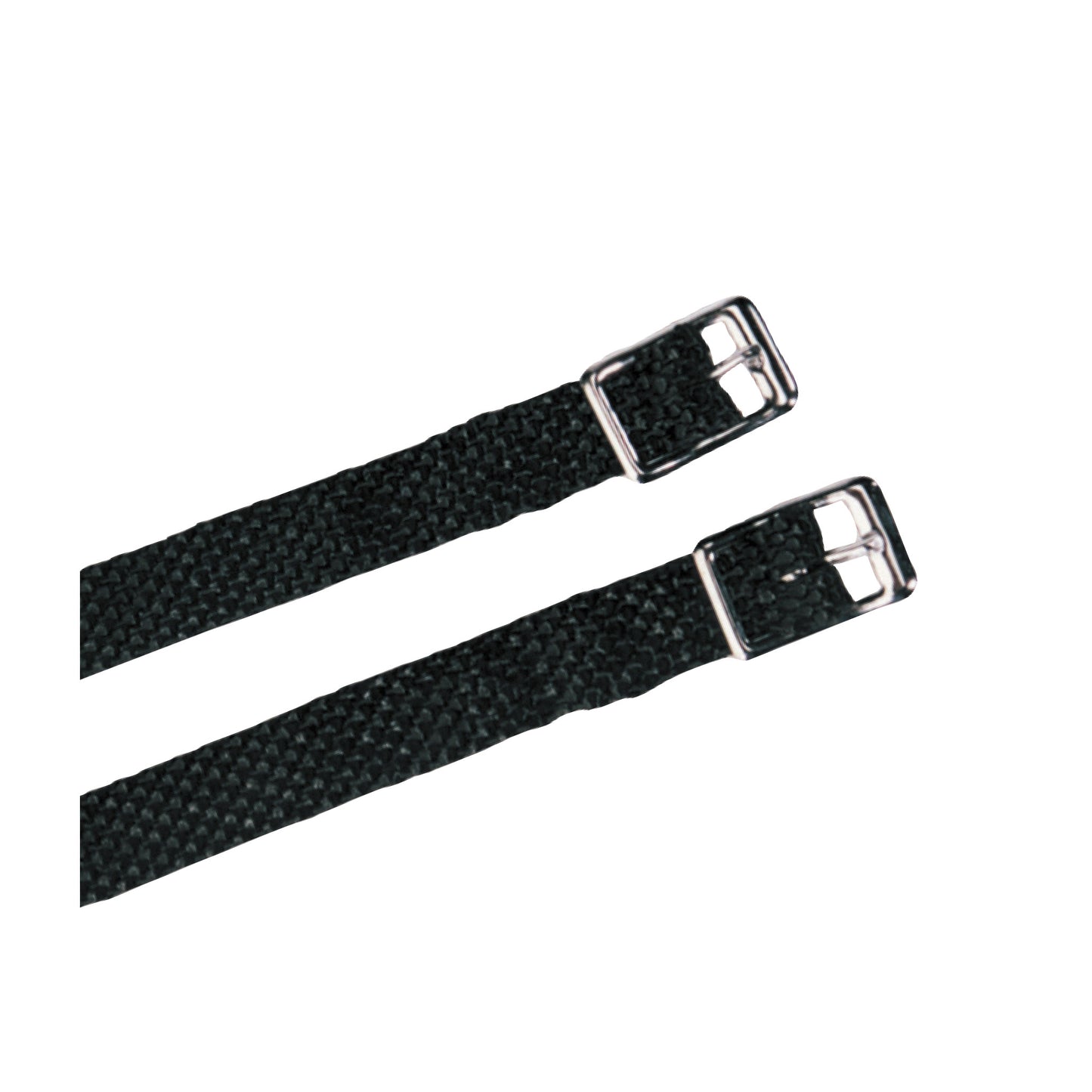 Sporeremme - Flettet Nylon - Sort